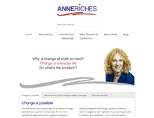 Tablet Screenshot of anneriches.com
